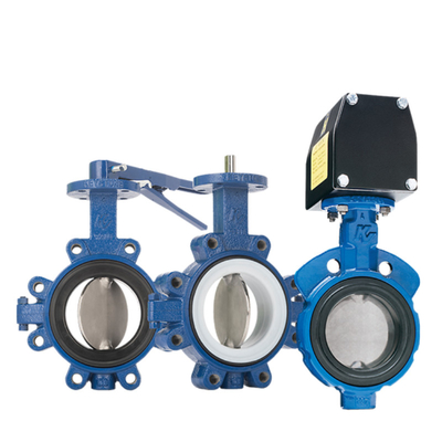 Kalite  Keystone F990 Series Butterfly Valve Pneumatic Actuator Flow Control Valve for Water fabrika