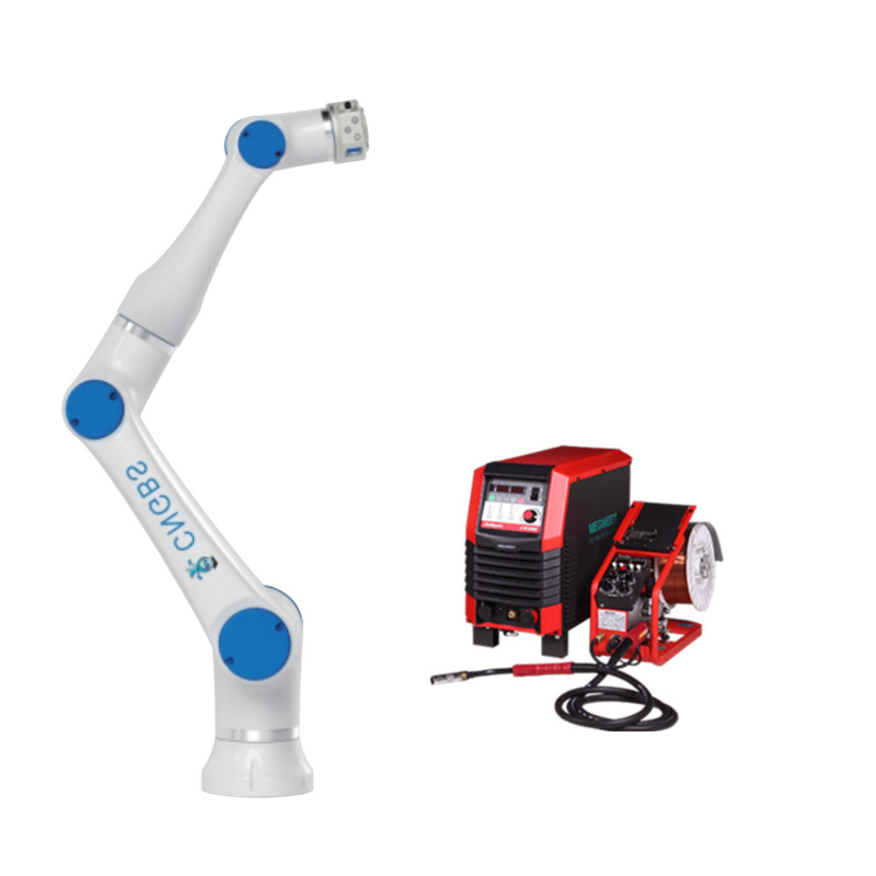 6 Axis CNGBS 3kg Payload Cobot Welding Robot Arm with Tig MiG Arc Welding Machine Automatic Machine for Welding Robot