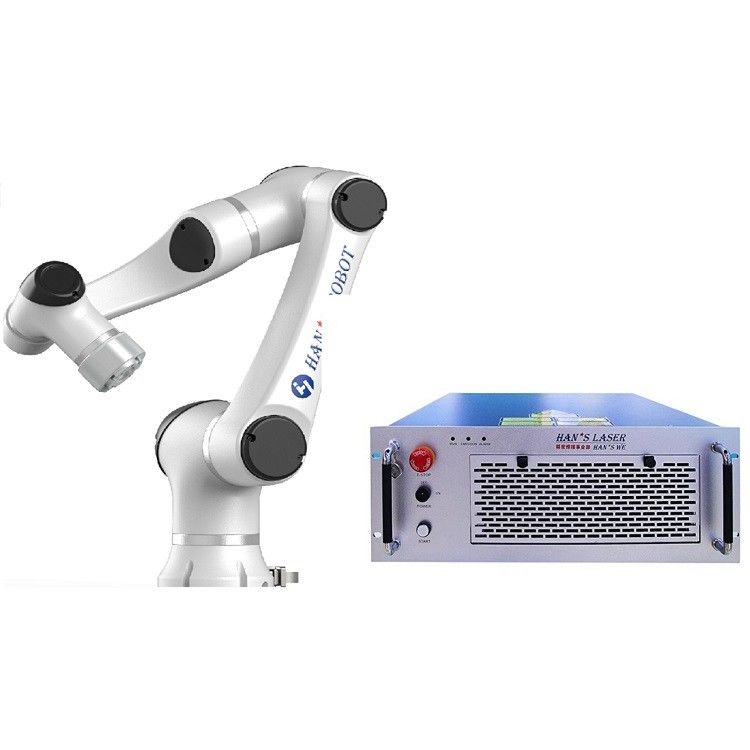 350W 10kg Payload 1m/S 6 Axis Collaborative Cnc Robot Arm with laser welding machine
