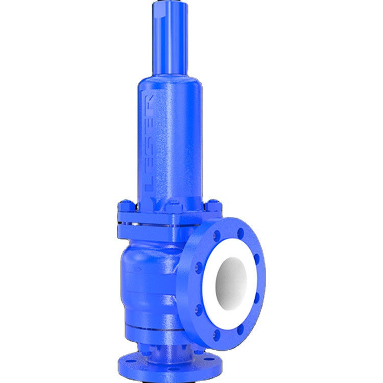 Type 447 With Full PTFE-Lining At The Inlet And Outlet Spring Loaded Safety Valve