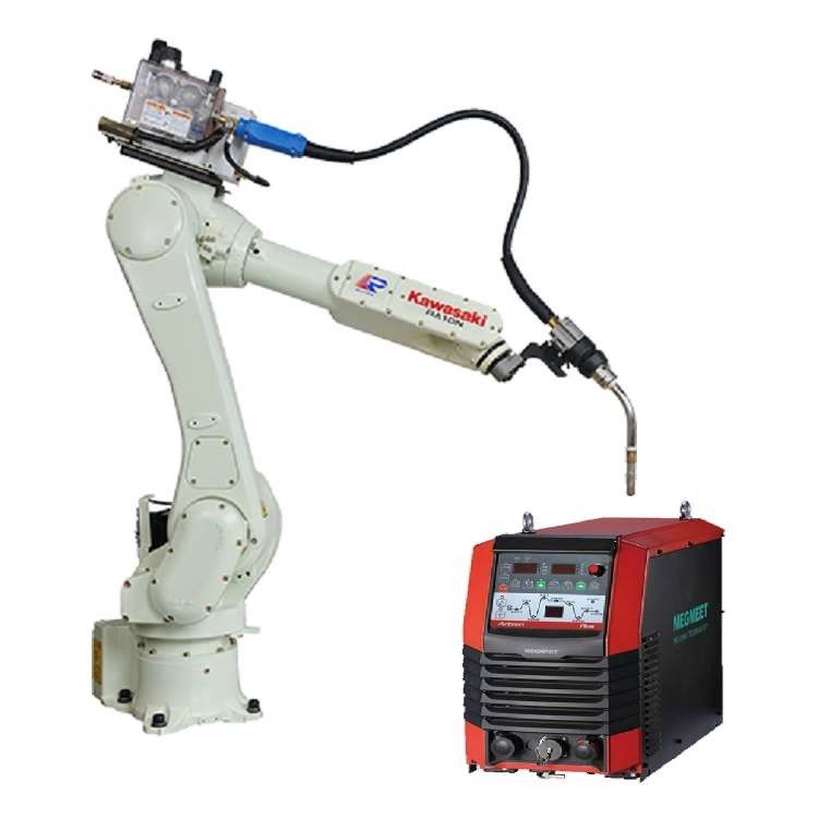 Automatic Welding Robot RA010N 6 Axis With Arc Welders As Welding Robot