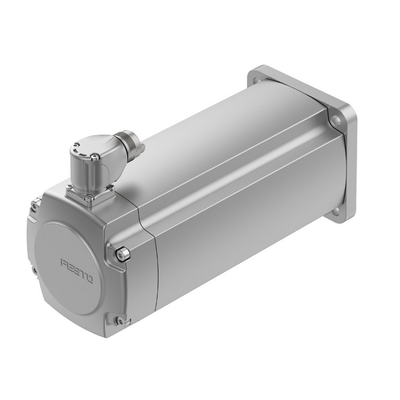 Festo Servo Sürücüye 3 Fazlı Ac Servo Motor Beslemeli EMMT-AS-100-L-HS-RS Servis Motoru