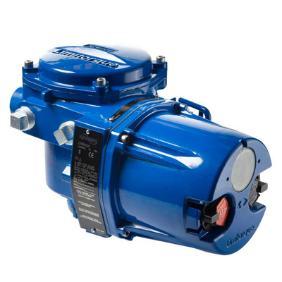 Fisher EZ valf gövdesi ile çalışan valfler için limitorque QX elektrikli aktüatör