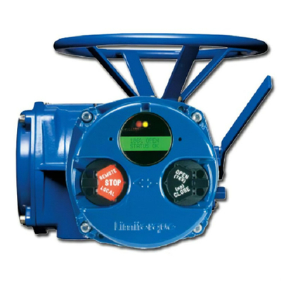Fisher EZ valf gövdesi ile çalışan valfler için limitorque QX elektrikli aktüatör