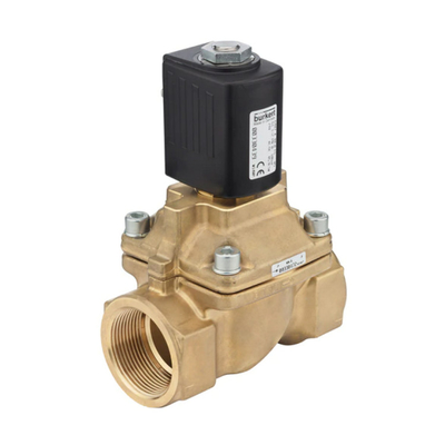 Burket Solenoid Valf 6407 Servo Destekli 2/2 Yollu Piston Valf