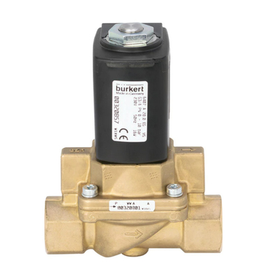 Burket Solenoid Valf 6407 Servo Destekli 2/2 Yollu Piston Valf