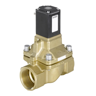 Burket 5404 Servo Destekli 2/2 Yollu Piston Valf