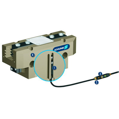 Endüstriyel robot tutucu ve el tutucu için Schunk Elektronik manyetik anahtar MMS 22
