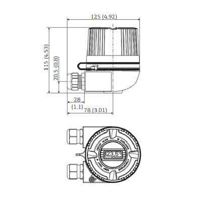 Endress Hauser ITEMP Sıcaklık Transmitteri TMT72 TMT162 TMT142B TMT82