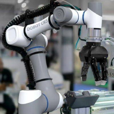 Eğitim Robotu DOBOT 6 Eksen İşbirlikçi Robot CR3 Seçme ve Yerleştirme Robot Kolu