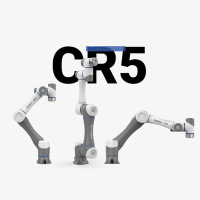 6 Eksen Eğitim Robotu DOBOT CR5 5KG Yük 900mm Reach İşbirlikçi Cnc Kol