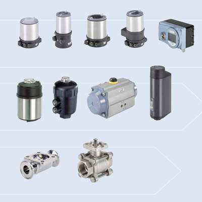 Burkert Pnömatik Aktüatör Tipi 3004 20 - 100Nm Elektrikli Döner