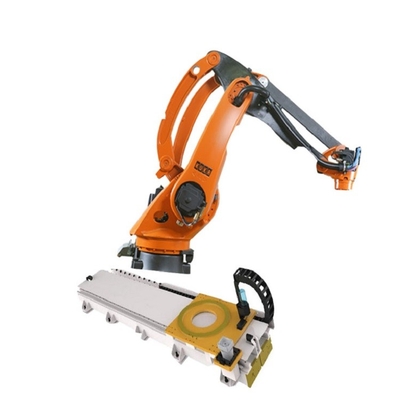 KR 40 PA 4 Eksen Paletleme Kuka Robot Kol Yükü 40KG GBS Robot Raylı