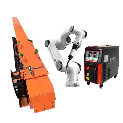 Mig Mag Tig Kaynak Çözümü için Meşale ve Ray Sistemli Hans E5 6 Eksenli Kaynak Robotu
