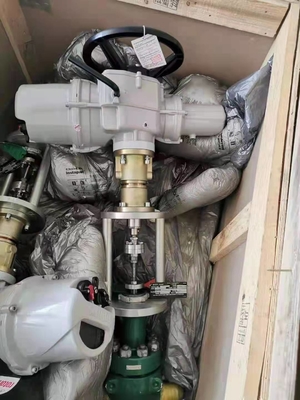 IW IB IS Şanzıman ile ROTORK Elektrikli Aktüatör IQ Fisher Electric Kontrol Vanası EWT için