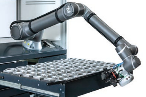 Vidalama ve Toplama ve Yerleştirme için 6 Eksen Techman Cobot TM14 Robotik Kol