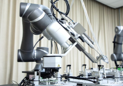 Elektrikli Robot Tutucu ile Vidalama Toplama Yerleştirme için 6 Eksen Techman Cobot TM14 Robotik Kol