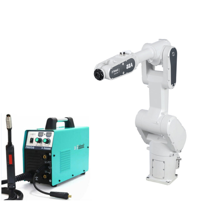 Mig Kaynak Makinesi ile Çok Amaçlı CRB1300 İşbirlikçi ABB Robot Kolu 6 Eksen Megmeet