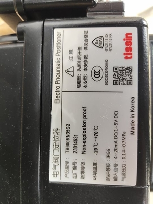 Tissin Akıllı Vana Pozisyonerli Elektrik Kontrol Vanası TS600 Serisi Pnömatik Pozisyonerler ve Asco Solenoid Valf