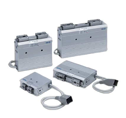 ABB GoFa CRB15000 SMC Elektrikli Kıskaçlı Cobot 2 Parmaklı Tip LEHF Kolaboratif Robot
