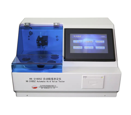 HUAKEYI HK-3160SZ Otomatik Yağ Asit Numarası Test Cihazı Trafo Suda Çözünür Asitlik Test Cihazı