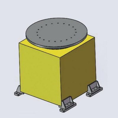 ABB KUKA Yasakawa Fanuc Robot Kolu ile U Tipi 2 Eksen Otomatik Kaynak Pozisyoner Çalışması