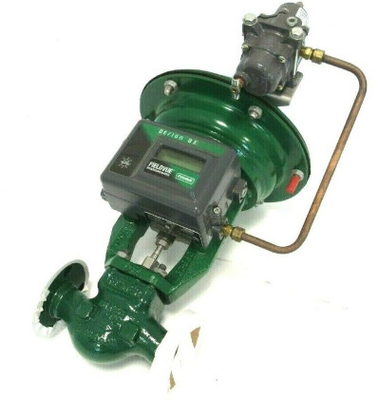 Fisher DVC2000 Valf Konumlayıcı ve 67CFR Filtre Regülatörlü Çin Akış Kontrol Vanası
