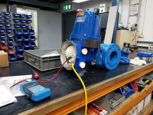 Limitorque - Çin Kontrol vanası ile QX Elektrikli Aktüatör Çalışması