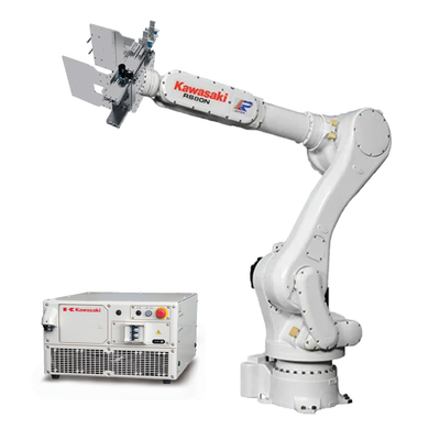 Kawasaki 6 Eksenli Robot Kolu RS080, Paletleme Besleme Körlemesini Taşımak İçin Kıskaçlı