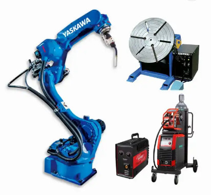 Yaskawa Endüstriyel Robot 6 Eksenli Ark Kaynağı Robot Kolu Mig Kaynak Meşalesi