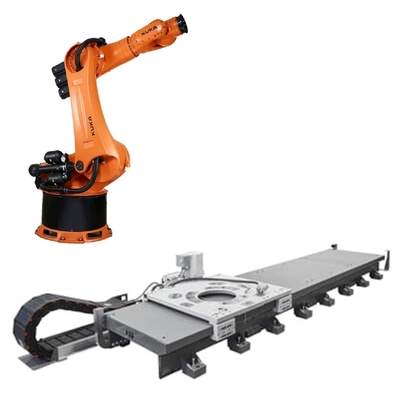 Lazer kaynak robotu kolu ve KR70 KUKA Robotu için GBS Robot Lineer ray