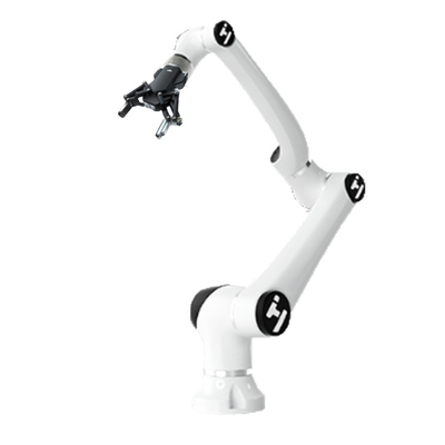 Hansrobot E10L-Pro 8kg Taşıma Kapasitesi 1300mm Kol Erişimi Toplama Robotu, Robotiq Robot Tutucu ile İşbirliği