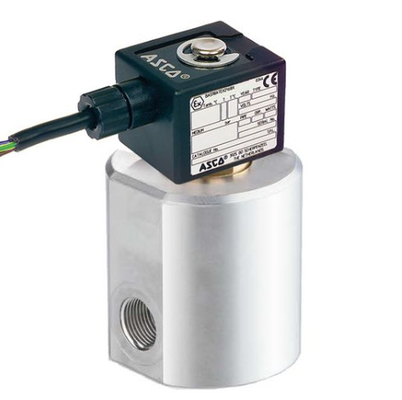 Sıkıştırılmış Doğal Gaz Dağıtım Ekipmanları 291 Yüksek Basınç 5000 Psi CNG ASCO Masoneilan Valfli Solenoid Valf