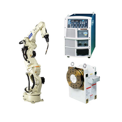 Robotik Kaynak FD-B4S 7 Eksenli Robot Kolu ve DM350 Tig Kaynak Makineleri ile OTC İçin FD-11 Denetleyici Kaynak Torçları