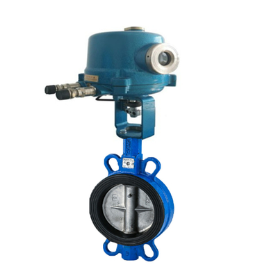 Keystone Butterfly Valve Şekil 990 Ø 200 mm ve ASME 125/150 AS 2129 Tablo E PN 10/16 BST'E Flange Yerleşimi ile Çinli Etkinleyici
