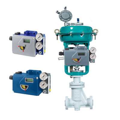 FOXBORO SRI990 Valve Positioner ve Pneumatic Valve Actuator ile Çinli Pnematik Kontrol Valfi