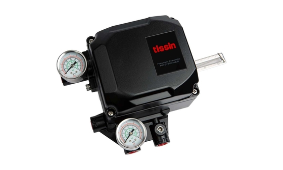 Tissin TS600L E-P Pozisyonerli ve Fisher 67CFR Basınç Düşürücü Valfli Çin Chuan Yi Kontrol Vanası