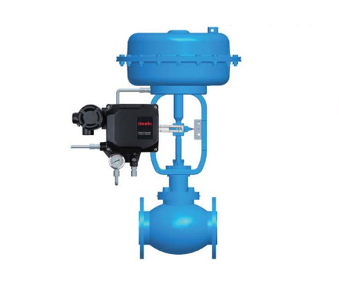 Çin Chuan Yi Kontrol Vanası ve Fisher 67CFR Basınç Düşürme Vanası ile Tissin TS600R E-P Pozisyoner