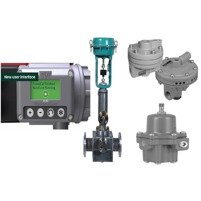 Masoneilan SVI3-21111212 Vana PositionerFisher 67CFR Filtre Regülatörü BR400 Pnömatik Kontrol Vanası İçin Hacim Yükseltici