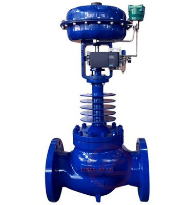 Siemens Pozisyonerli ve 67cfr Regülatörlü ve Asco Solenoid Valfli Çin Kontrol Vanası
