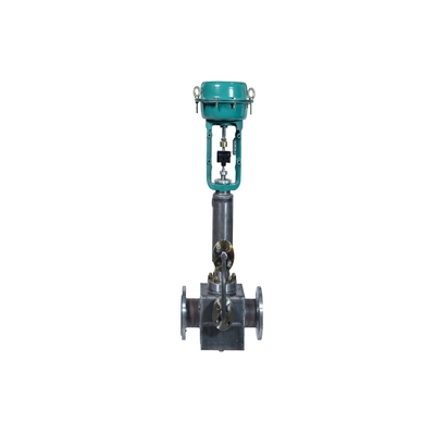Fisher 67CFR Filtre Regülatörlü ve Foxboro SRD991 Valf Konumlayıcılı Akış Kontrol Vanası