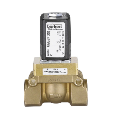 kontrol vanası burket 5404 Su sistemi için servo destekli 2/2 yollu pistonlu vana