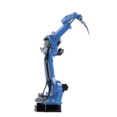 Çin GBS ark kaynağı robotu GBS6-C2080 Megmeet CM350 kaynak makinesi Ile 6 eksenli robot robot kol