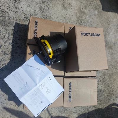 Pnömatik aktüatör ve Asco 8210G solenoid valfi ve Westlock 2200 sınır anahtarları ile kontrol valfi