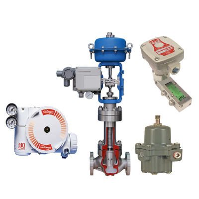 Akış Kontrol Valfli Flowserve 3200MD Valf Konumlandırıcı ASCO Solenoid Valf 67CFR Filtre Regülatörü