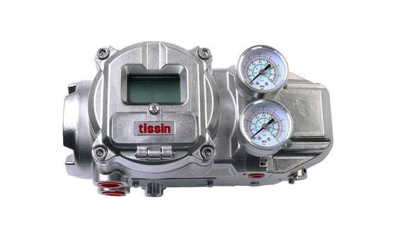 Tissin TS905 Akıllı Valf Konumlandırıcılı ve Fisher Fisher 67CFR Basınç Düşürücü Valfli Pnömatik Valf