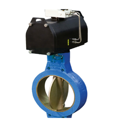 Keystone Butterfly Valve Şekil 990 Ø 200 mm ve ASME 125/150 AS 2129 Tablo E PN 10/16 BST'E Flange Yerleşimi ile Çinli Etkinleyici