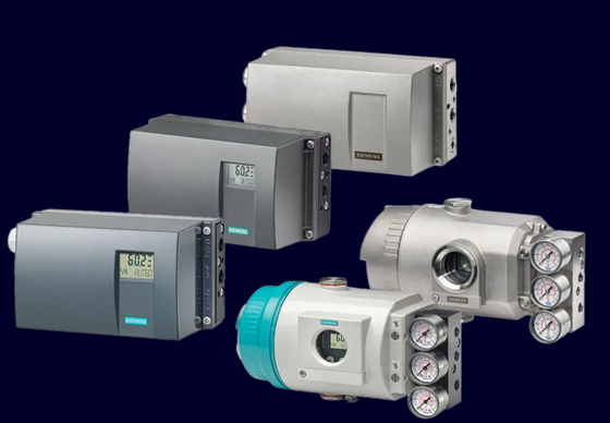 Akış Kontrol Vanası için Siemens SIPART PS2 Alüminyum Muhafaza Elektro Pnömatik Konumlandırıcı