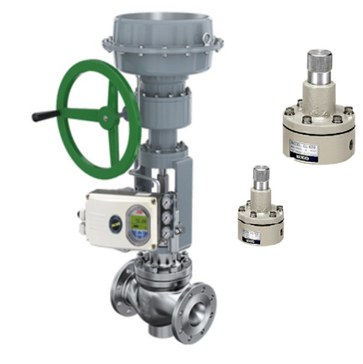 ABB EDP300 TZIDC-100 TZIDC-200 Akıllı Konumlandırıcı Stok Tedarikçisi ile Pnömatik Valf