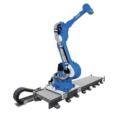 Robot rayları olarak malzeme işleme için YASKAWA Robotu ile 500KG yararlı yüklü doğrusal rehber ray